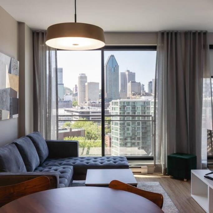 Mind Blowing City View - 2 Beds - Pool & Spa - Downtown מונטריאול מראה חיצוני תמונה